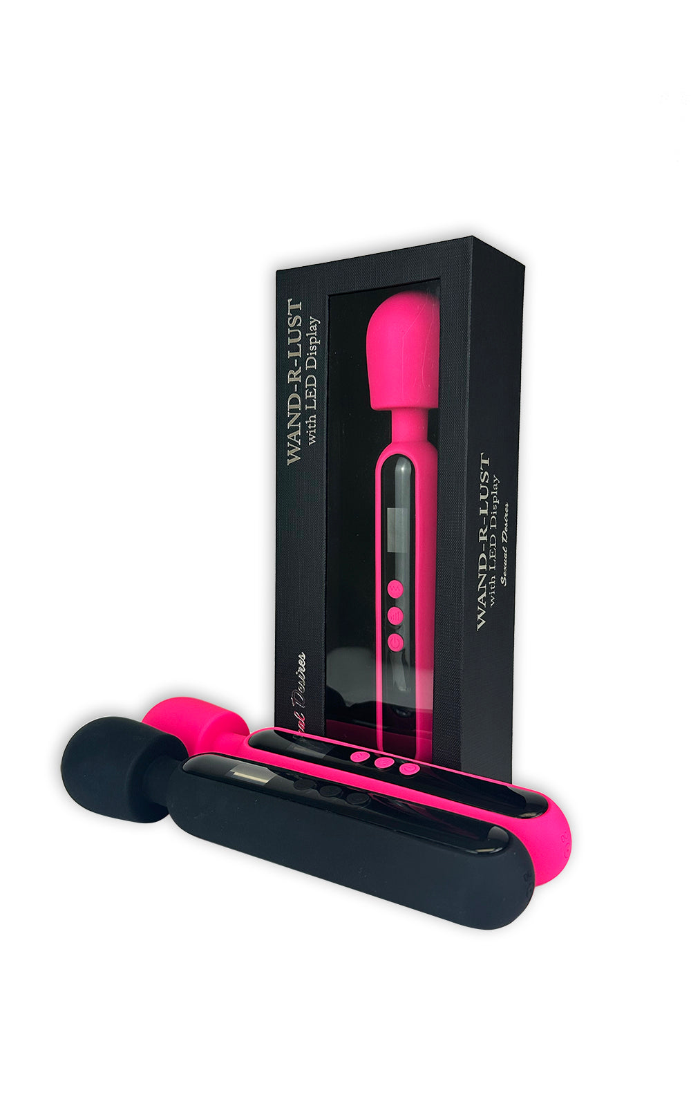 Wand-r-Lust with LED Display (4 Intensities & 10 Modes)